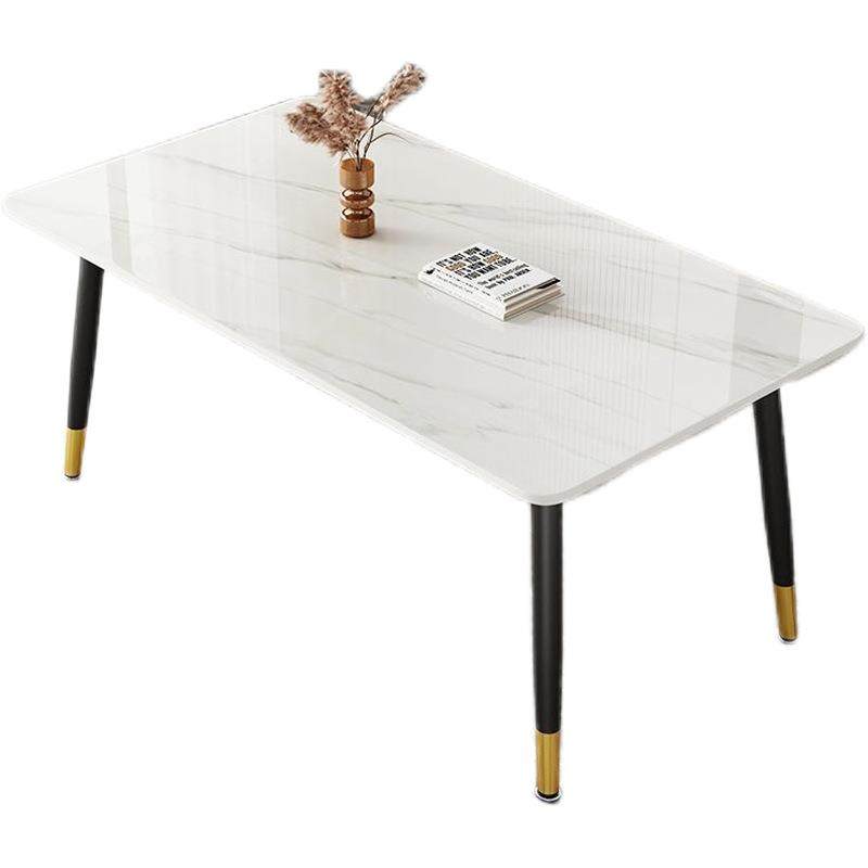 餐桌岩板轻奢现代简约家用小户型简易客厅饭桌子长方形餐桌椅组合,淘宝优惠券,粉丝福利购,淘宝优惠卷