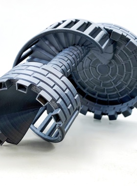 3D打印创意骰子塔城堡楼梯模型摆件高颜值家居装饰小众摆件玩具