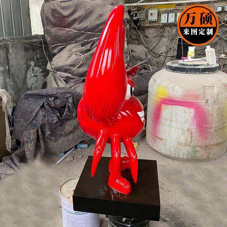 现货玻璃钢卡通螃蟹雕塑室内水产市场餐厅美陈装饰小品摆件,淘宝优惠券,粉丝福利购,淘宝优惠卷