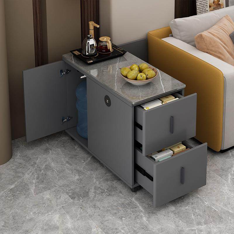 客厅简约现代柜小茶几角几茶桌茶台侧边家用沙发边柜轻奢边几岩板,淘宝优惠券,粉丝福利购,淘宝优惠卷