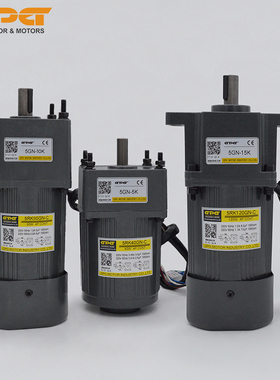 台邦电机6W-250W调速电机交流齿轮减速电机220V/380V变速马达