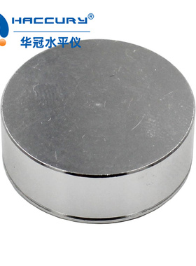 HACCURY金属圆盘式水平仪万向圆形水平泡珠绿色水泡直径25高度9mm
