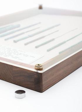 中研太和仿古针装饰摆件中医文创针谱挂件中医馆装饰九针针谱摆件