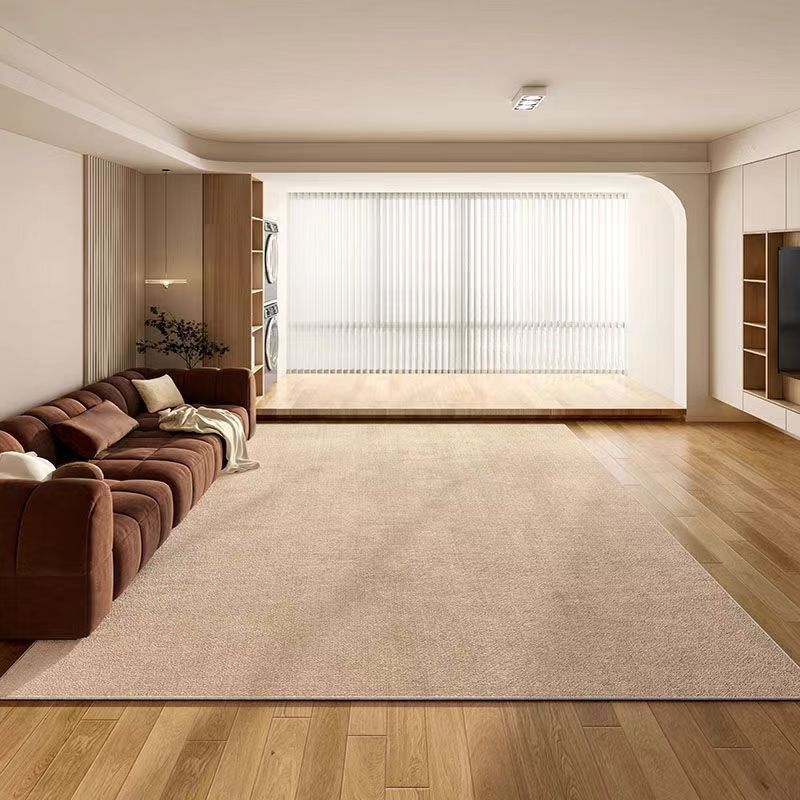 纯色客厅地毯大面积全铺轻奢高级感耐脏易打理圈绒沙发茶几垫,淘宝优惠券,粉丝福利购,淘宝优惠卷