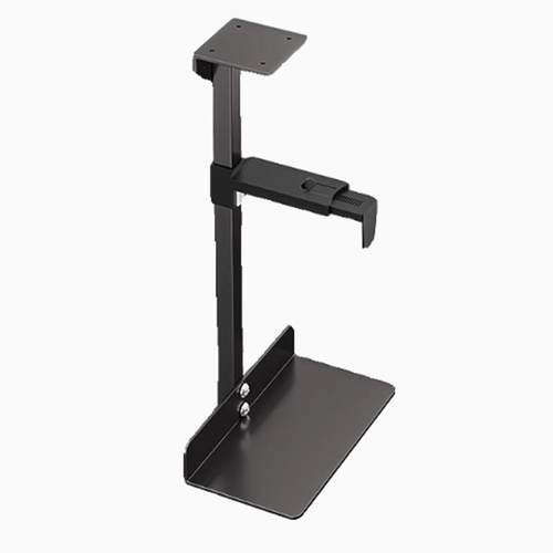 电脑主机托架悬挂式桌下主机收纳架台式机箱悬空吊架主机散热挂架 - 图3