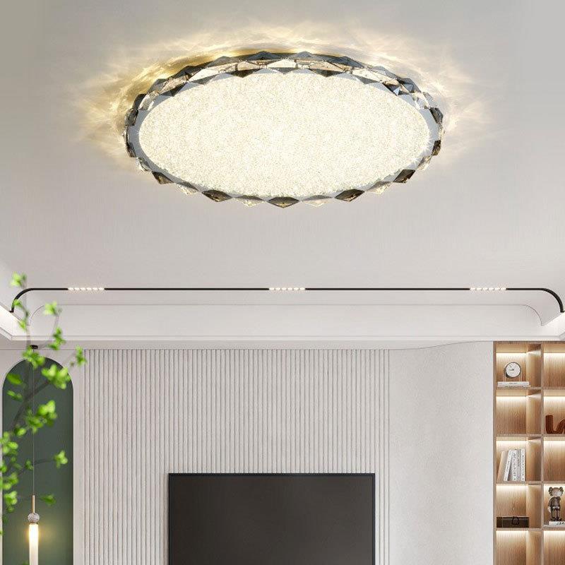 led吸顶灯客厅灯简约现代大气餐厅灯轻奢卧室灯2024年新款主卧灯-图1