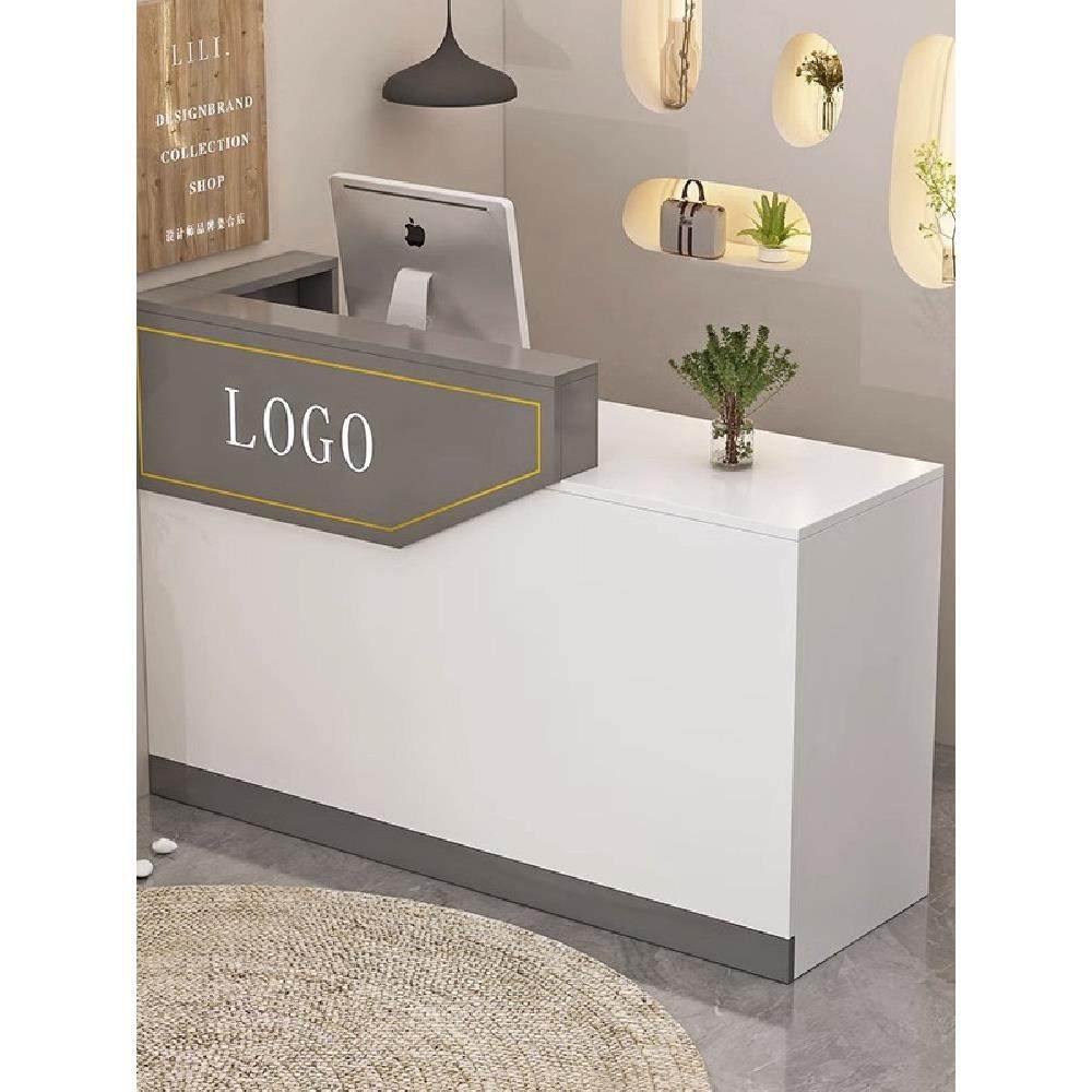 收银台小型简约柜台理发店美容院吧台服装店便利店接待台前台桌子,淘宝优惠券,粉丝福利购,淘宝优惠卷