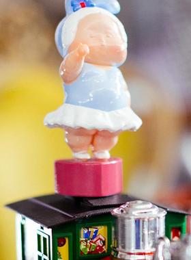 艺术《芭蕾赞》蓝萌萌客厅电视柜创意装饰品可爱摆件