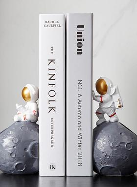 太空人宇航员系列笔筒收纳盒书桌摆件办公室装饰书挡创意礼物男孩