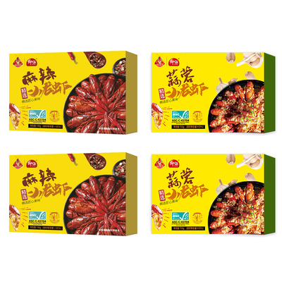 柳伍麻辣蒜蓉小龙虾700g*2盒
