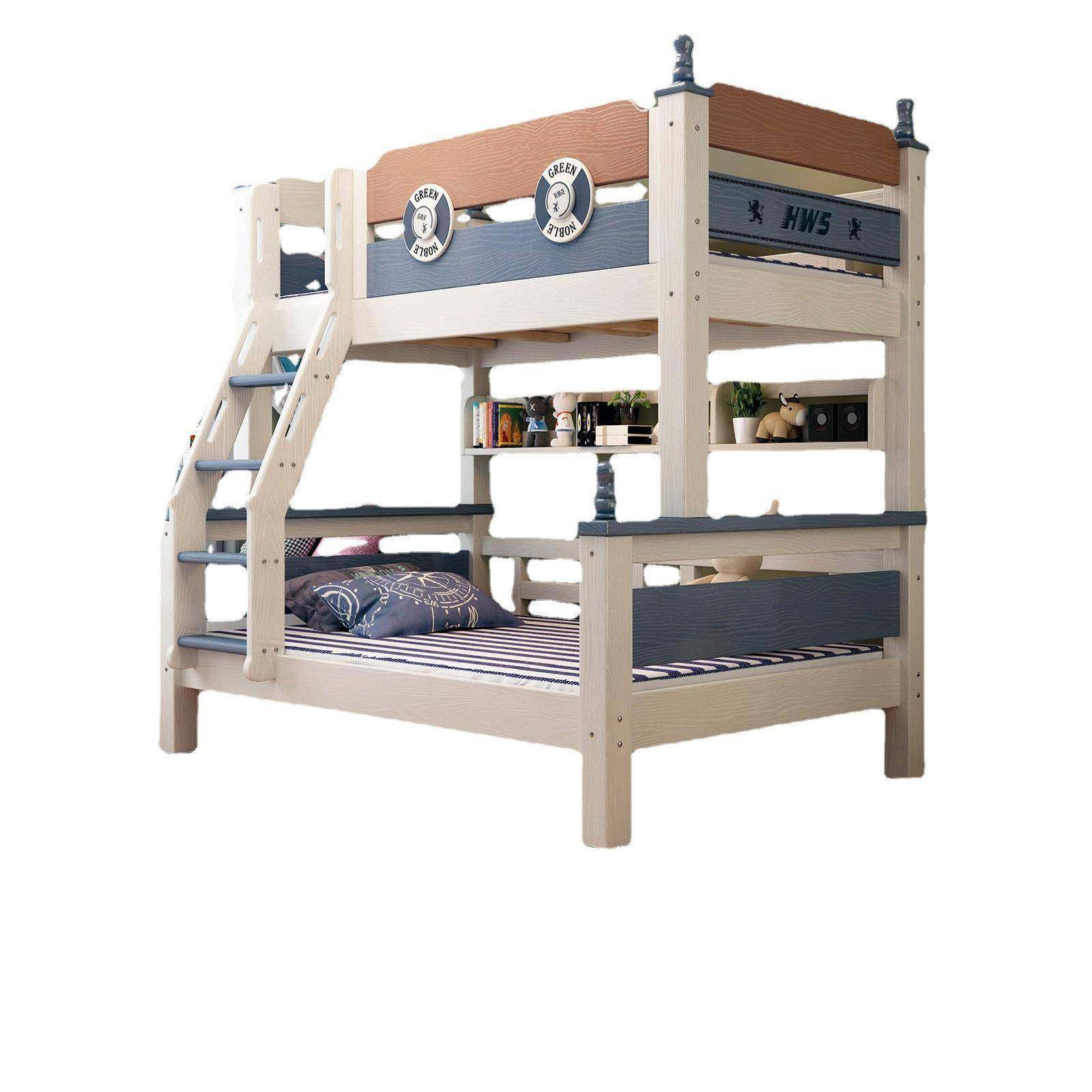 全实木上下床双层床子母床两层上下铺木床成年双人床高低床儿童床,淘宝优惠券,粉丝福利购,淘宝优惠卷