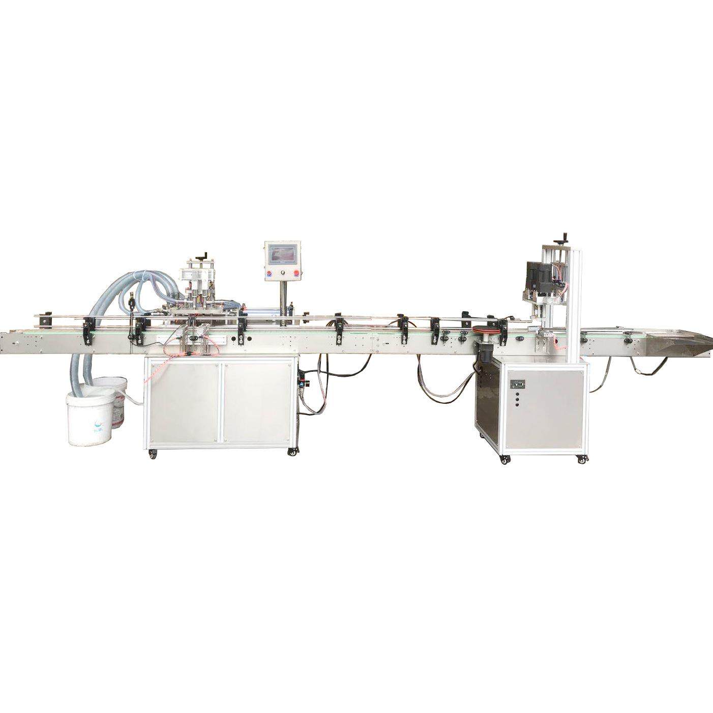 自动双头气动液体灌装旋盖线定制加工旋盖线全自动,淘宝优惠券,粉丝福利购,淘宝优惠卷