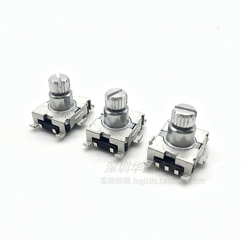 升威EC11编码器带按开关卡仕达导航电位器车载DVD音量开关9.5花轴 - 图3