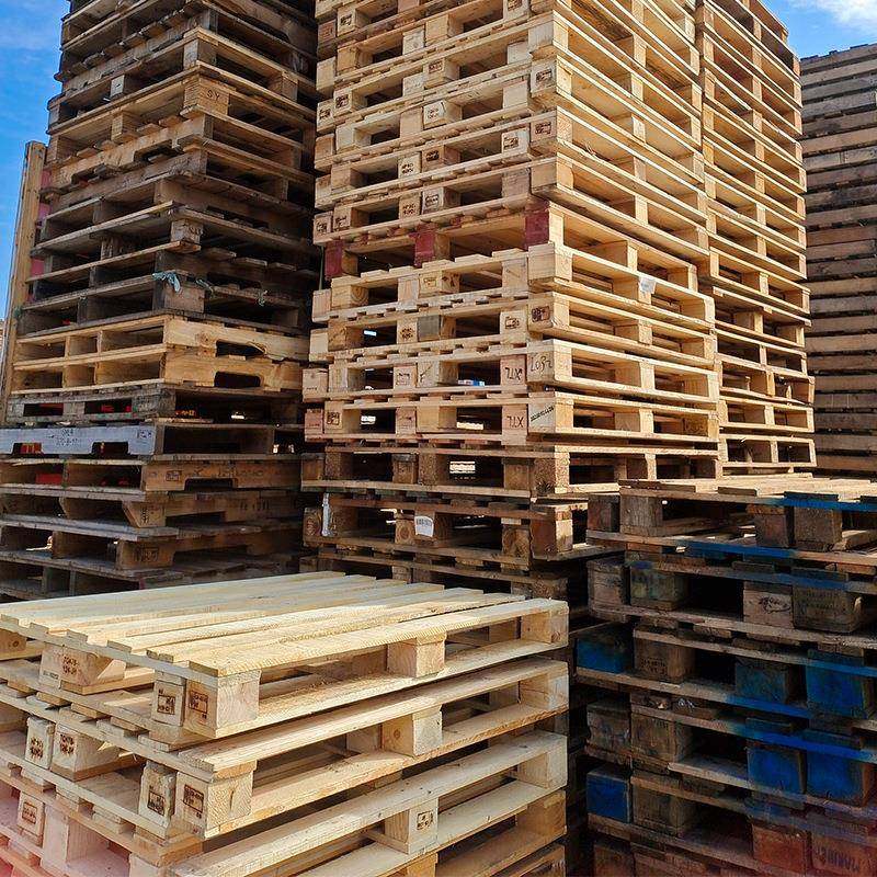 叉车实木四面进叉川字型木卡板不易变形工业货物物流集装箱仓储板,淘宝优惠券,粉丝福利购,淘宝优惠卷