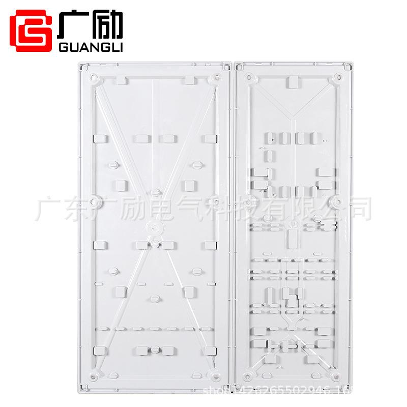 广西单相4位多用户PC电表箱明装挂墙表箱拼接组装计量配电箱 - 图3