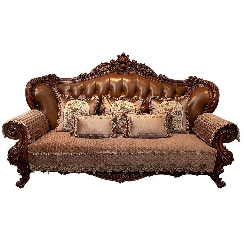 欧式沙发垫毛绒防滑四季通用家用贵妃沙发套罩美式皮垫子高档奢华,淘宝优惠券,粉丝福利购,淘宝优惠卷