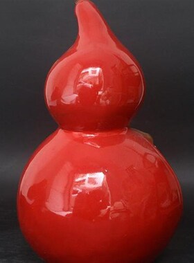 陶瓷福禄寿全摆件葫芦礼物送老年人大寿生日礼品电视柜客厅摆设