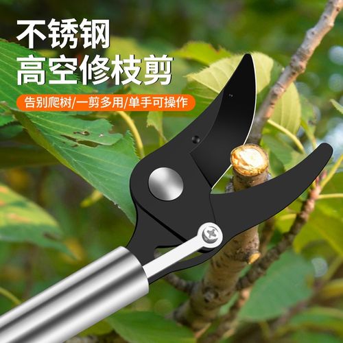 高枝剪高空剪树枝专用剪刀加长伸缩修枝剪长杆神器果树修剪刀剪子 - 图1