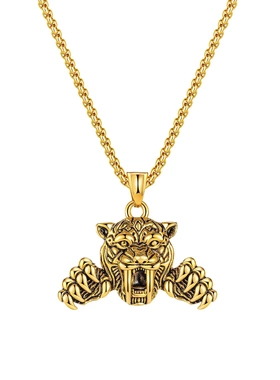 欧美时尚健身钛钢男士女士钛钢不锈钢链条项链男女吊坠挂坠饰品