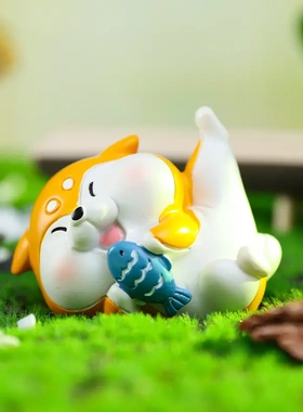 创意打工柴可爱公仔摆件树脂工艺品小摆件六一少儿节礼物直销