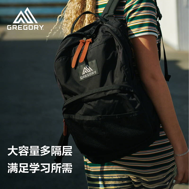 Gregory格里高利旅行包大容量旅游户外轻便城市通勤背包学生男09J - 图0