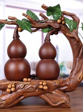 新中式葫芦摆件客厅玄关酒柜电视柜招财装饰摆设乔迁新居送礼