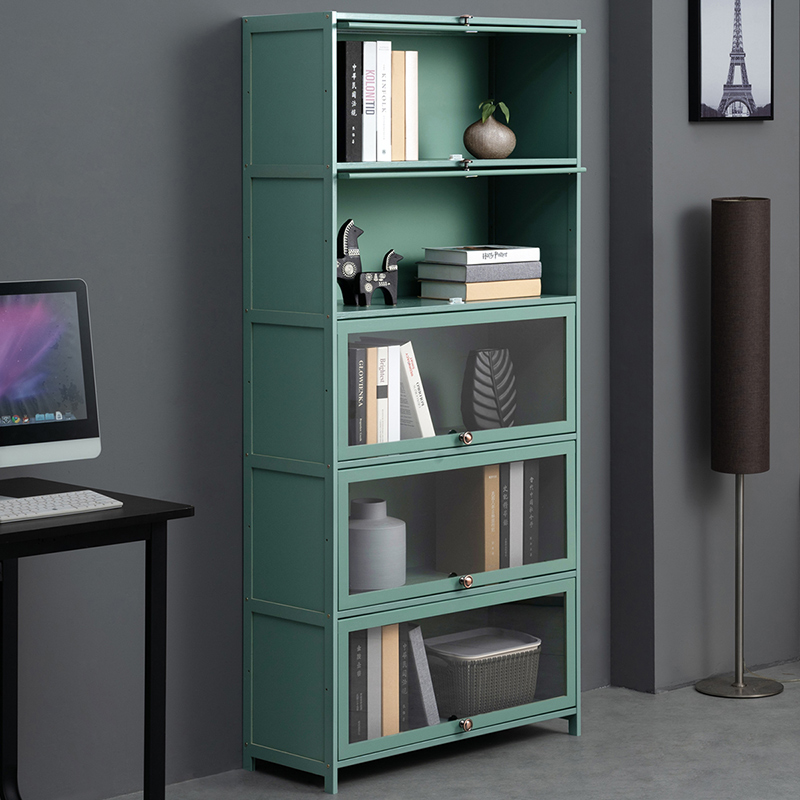 Bookshelf shelf floor-standing bookcase desktop children's storage bedroom display rack living room simple small size