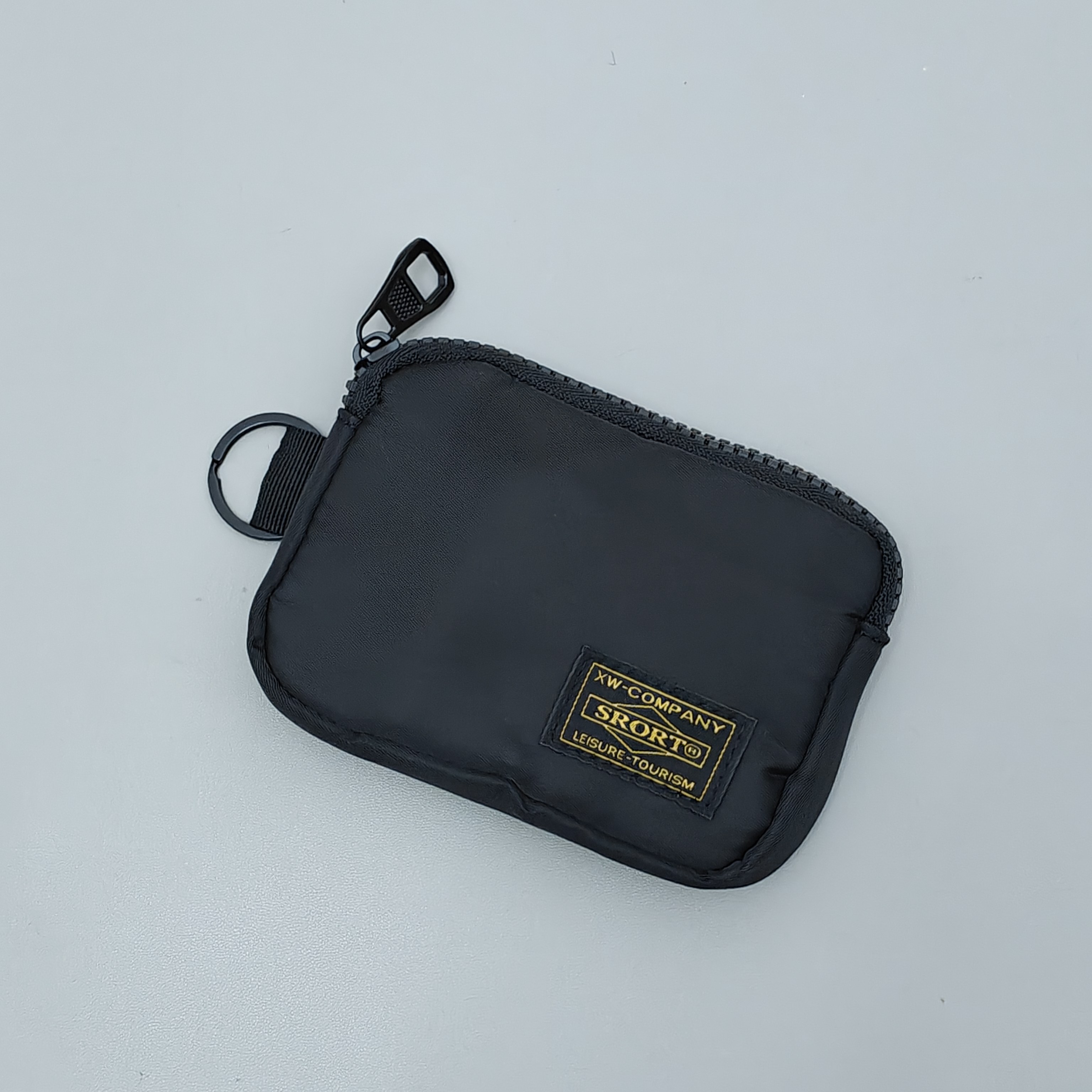 New men's key bag, outdoor sports card bag, water-repellent coin purse, thickened and wear-resistant, earphone storage bag