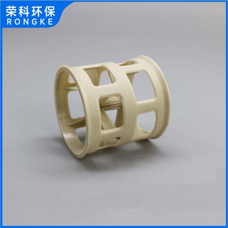 PPH鲍尔环废气净化塔冷却塔填料优化流体分布高效传质聚丙烯填料 - 图2