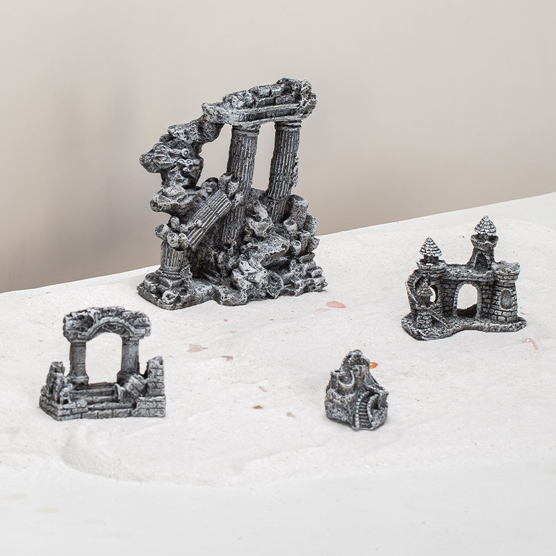 创意个性仿海底沉物造型假山装饰鱼缸造景家居客厅盆栽盆景摆件,淘宝优惠券,粉丝福利购,淘宝优惠卷