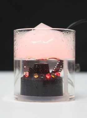 流水摆件潜水泵假山盆景鱼缸造z景喷泉抽水循环造雾喷雾加湿器配