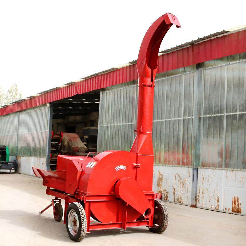 高喷揉丝机自动进料玉米秸秆粉碎机大型畜牧业青储铡草粉碎揉丝机 - 图0