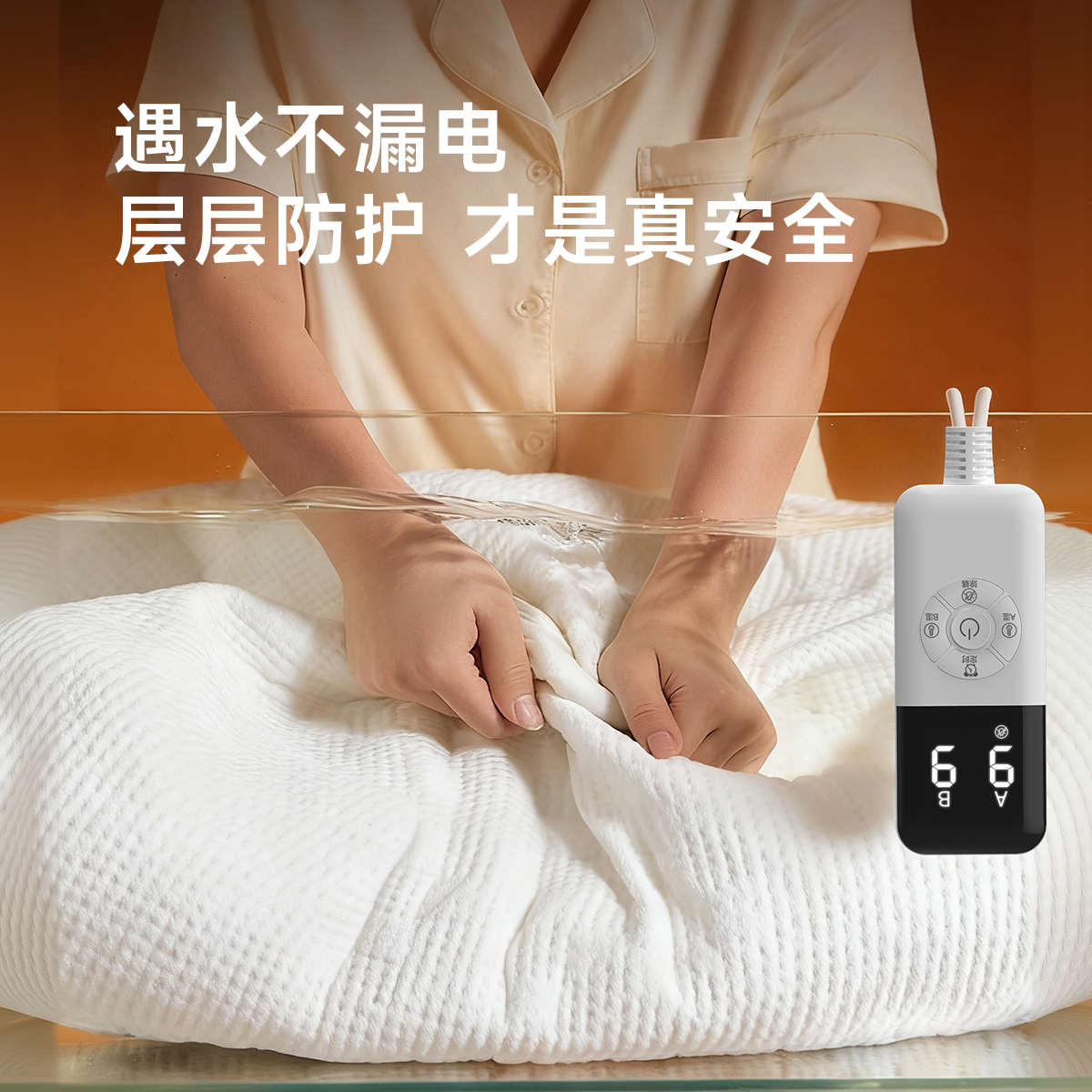 Xiaomi Pampers Zhilian has connected to Mijia APP graphene electric blanket single and double electric mattress 2025 new model