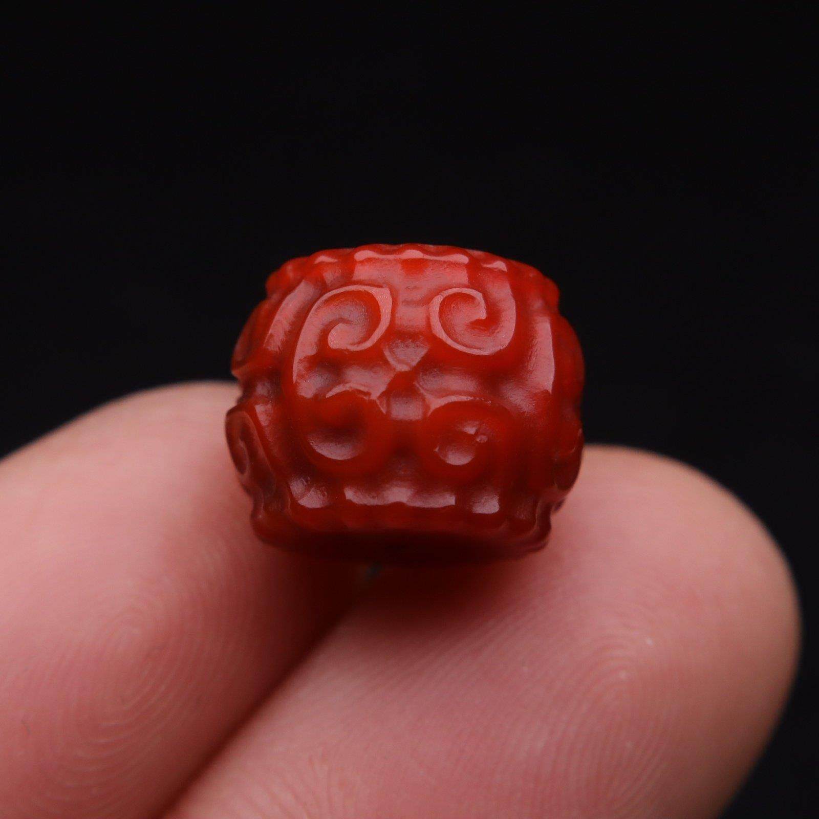 保真凉山满肉满色南红玛瑙回纹鼓珠桶珠算盘珠散珠DIY配饰新品,淘宝优惠券,粉丝福利购,淘宝优惠卷