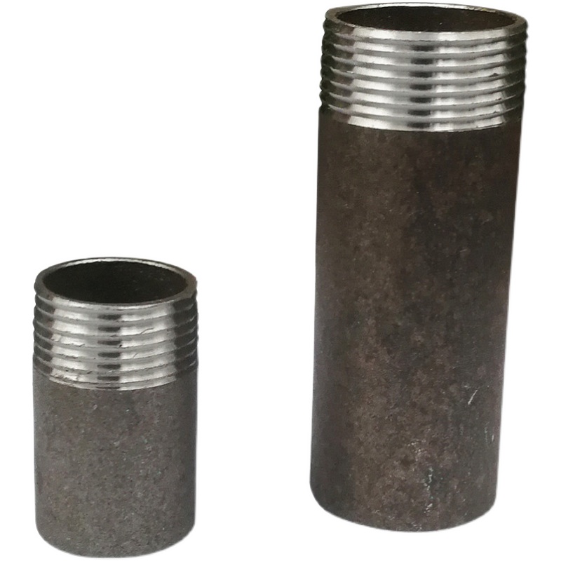 碳钢焊接单头牙无缝钢管单头丝焊接外丝牙接头4分6分1寸20DN15 25 - 图3