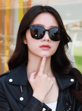 韩版时尚潮流明星同款高级感墨镜