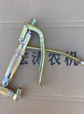 高压万向黄油枪头手动注油器咀电动黄油机钢丝软管配件气动黄油枪