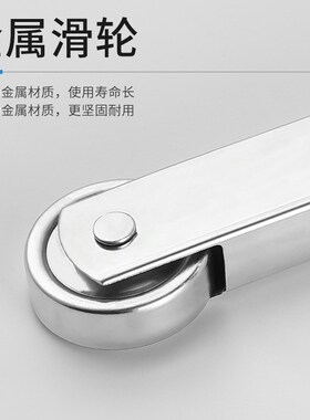防火门不锈钢顺位器开门器消防门通道闭门弹簧顺序器开门关门辅助