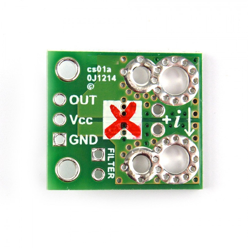 ACS714电流传感器模块5A/20A/30A DC4.5-5.5V电流互感器载体模块 - 图2