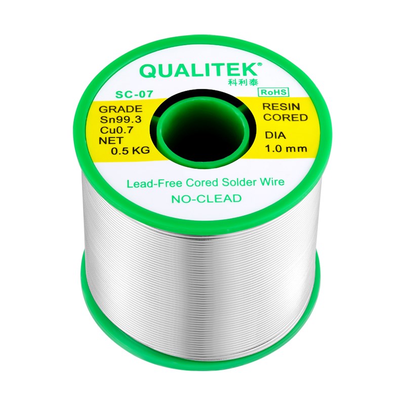 美国科利泰无铅焊锡丝 SC07 高纯度环保松香芯免清洗RoHS标准500g - 图3