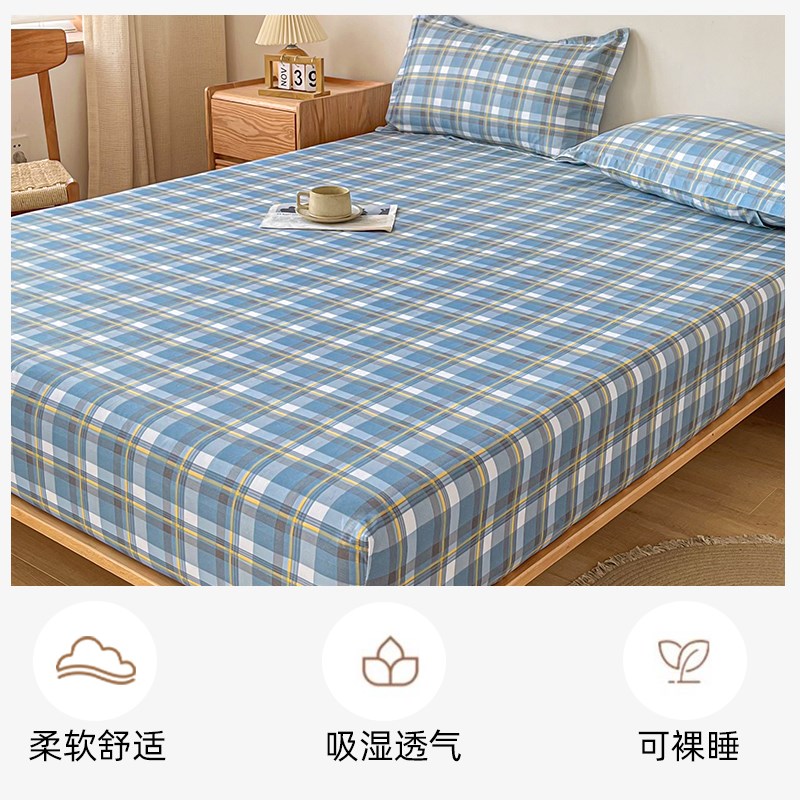 床笠单件全包床罩床单非纯棉全棉床垫套席梦思床垫保护罩2024新款 - 图2