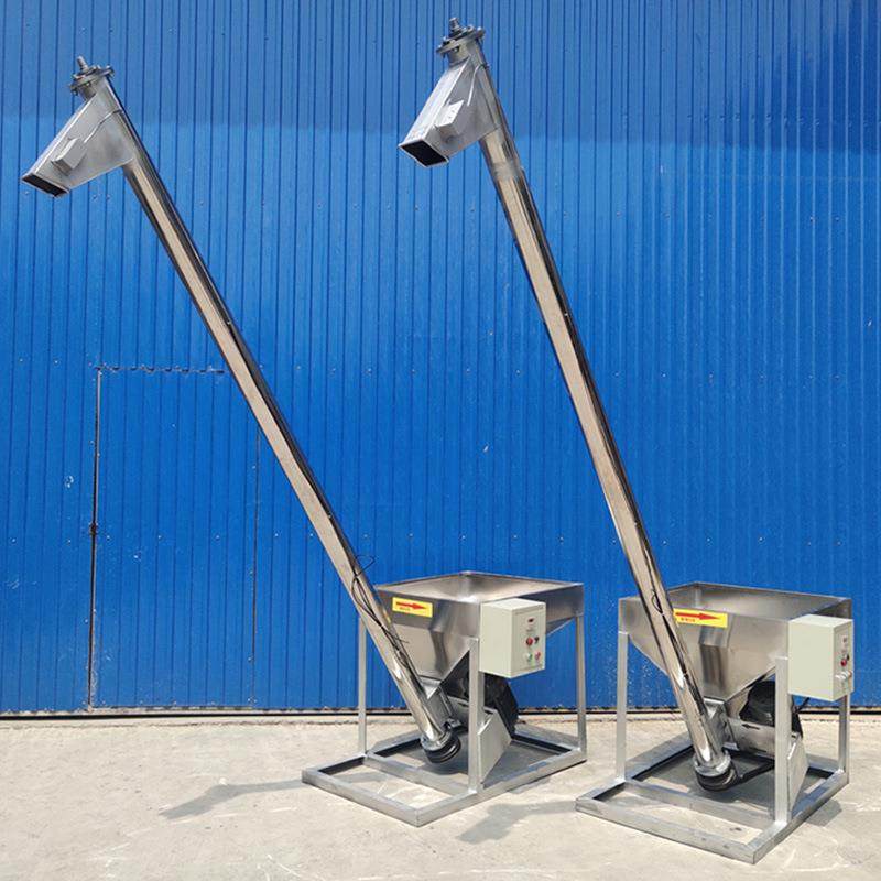 不锈钢管式输送机塑料颗粒加料食品粉末垂直绞龙提升螺旋上料机,淘宝优惠券,粉丝福利购,淘宝优惠卷