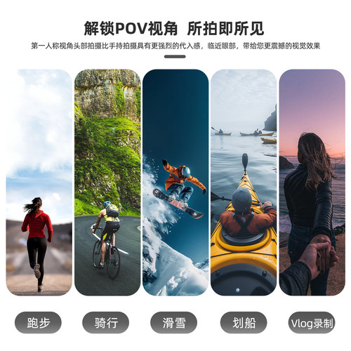 Sunnylife适用于大疆DJI Nano第一人称头戴360度横竖切换支架nano头戴式第一人称拓展配件大全nano配件全家桶 - 图2