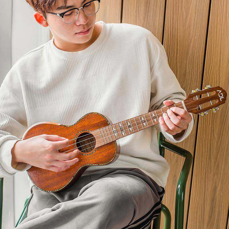 安德鲁单板古典尤克里里23寸儿童初学者入门男女小吉他806DT,淘宝优惠券,粉丝福利购,淘宝优惠卷