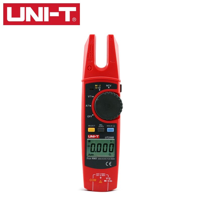新品优利德200A交直流叉型数显钳型表 钳形万用表UT256B 电容电阻,淘宝优惠券,粉丝福利购,淘宝优惠卷