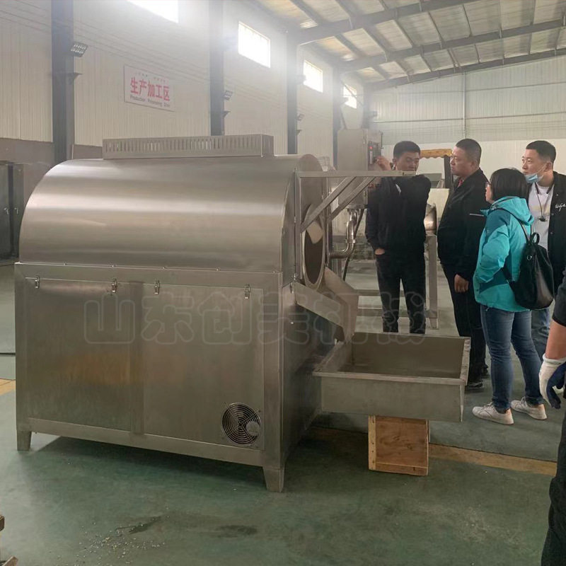 商用滚筒炒货机不锈钢滚筒炒大米瓜子花生机电磁加热全自动炒豆机,淘宝优惠券,粉丝福利购,淘宝优惠卷