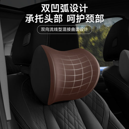智己L6/L7/LS6/LS722-23-24-25款max+车载护颈头枕护腰垫背腰靠枕 - 图3