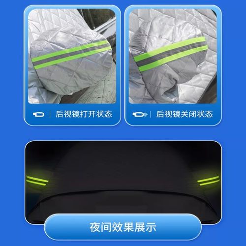 20-26款创维EV6/HT-i/D11/D10/K10L/ET5遮雪挡前挡防雪罩防霜防冻 - 图1