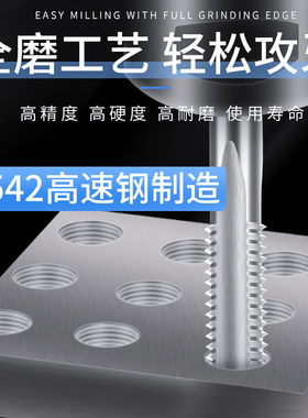 平湖直槽机用丝锥公制盲孔公牙平头粗细牙丝攻机攻30-M42螺纹攻牙