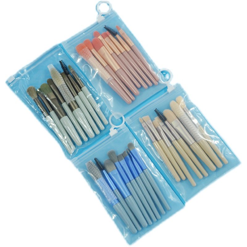 化妆刷全套8支初学者旅行刷子眼影刷高光腮红刷平价学生美妆工具,淘宝优惠券,粉丝福利购,淘宝优惠卷